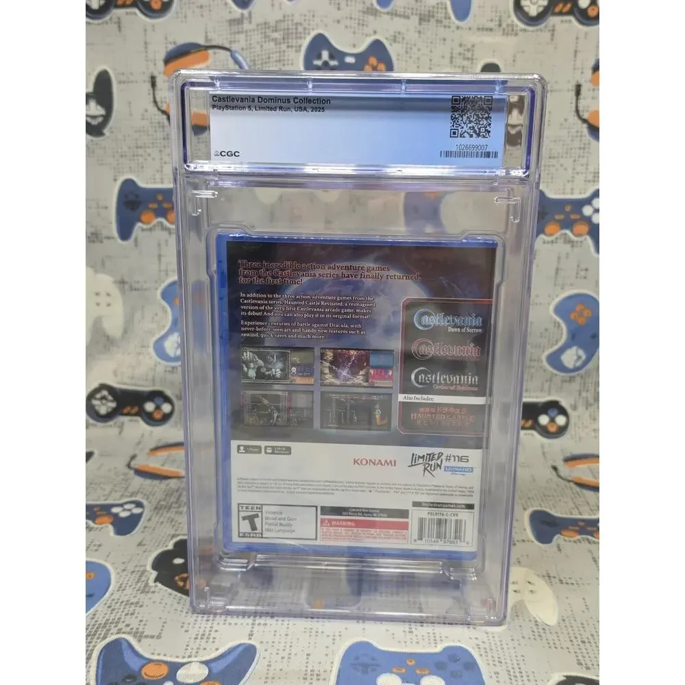 Castlevania Dominus Collection Limited Run #116 Graded 9.8 A++ PlayStation 5 PS5